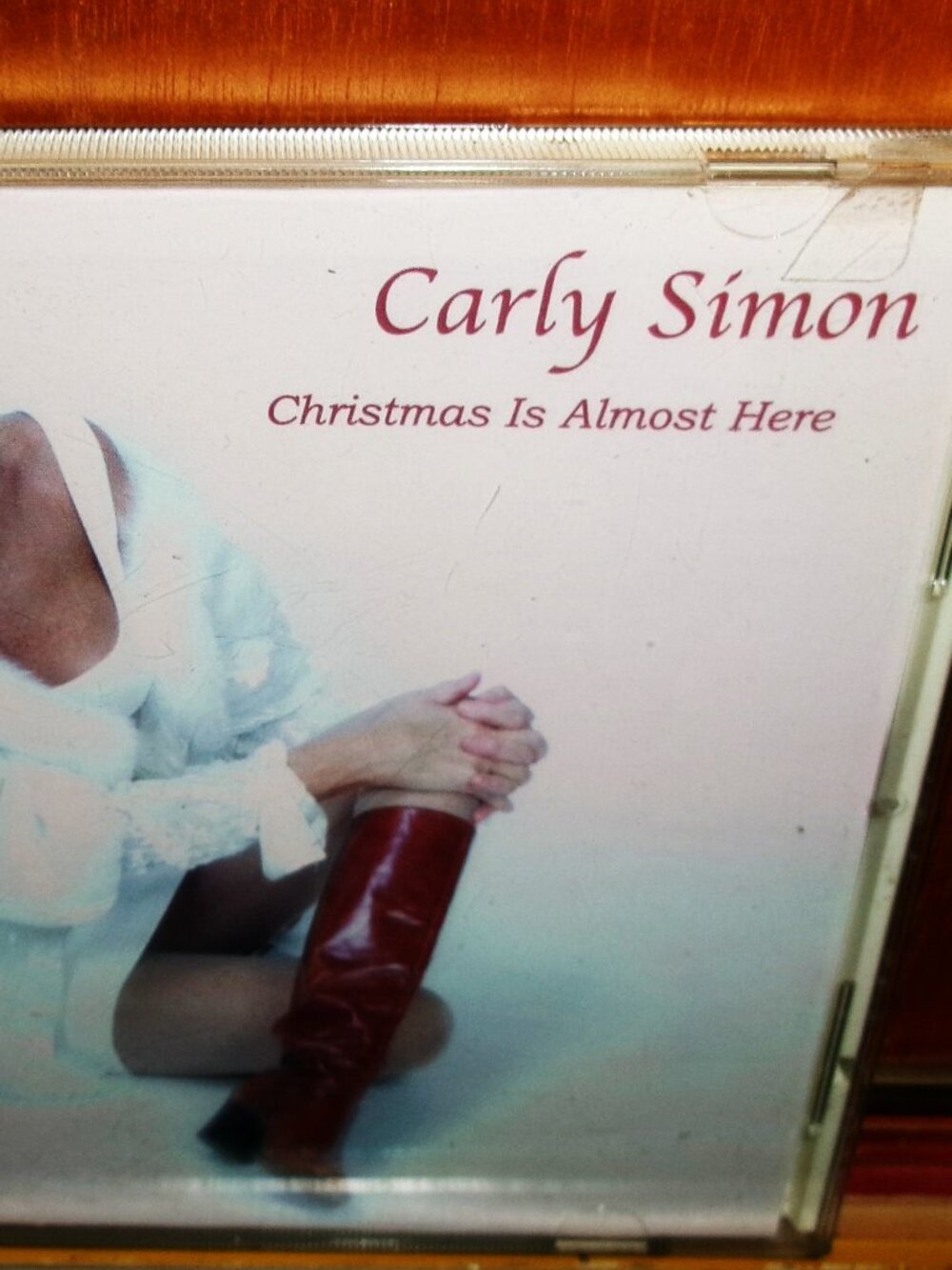 carly simon christmas is almost here mint cd - pop rock holiday happy xmas